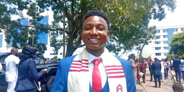 COPE beneficiary and UPSA valedictorian Ali Inusah graduates as Chartered Accountant