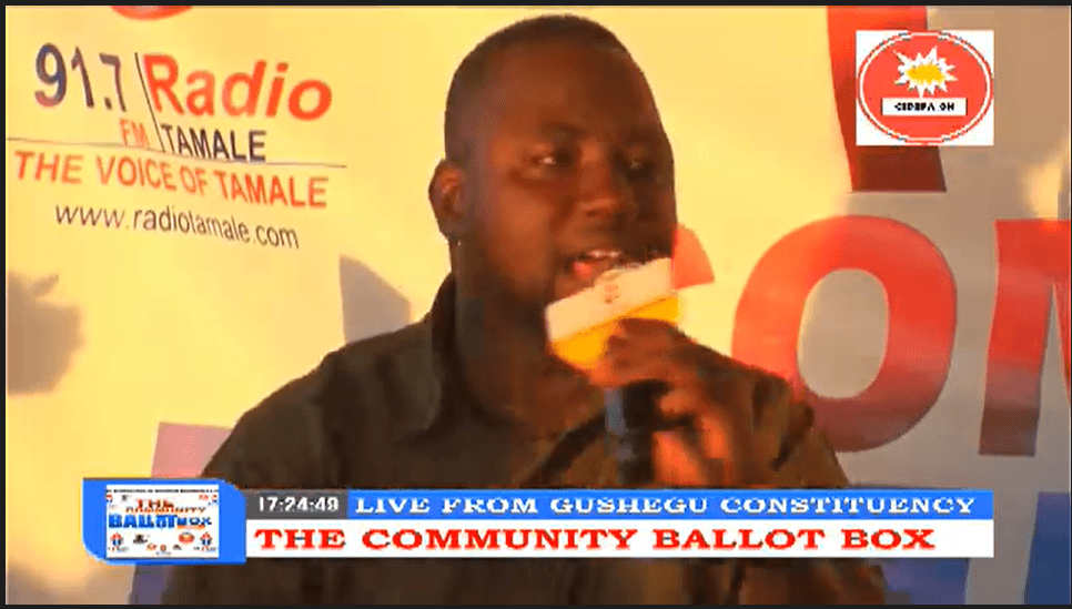 The Community Ballot Box from the Gushegu Constituency