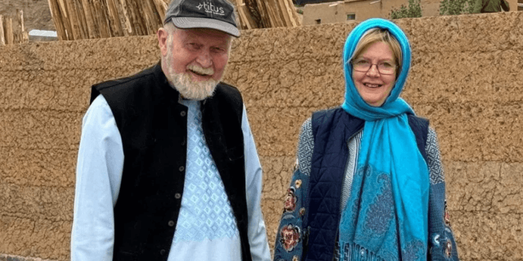 British couple in their 70s arrested by Taliban
