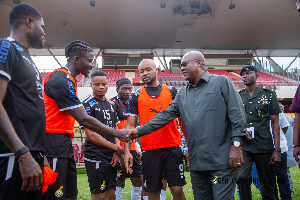 Ghanaians will forget about AFCON, if you win the two games - John Mahama to Black Stars