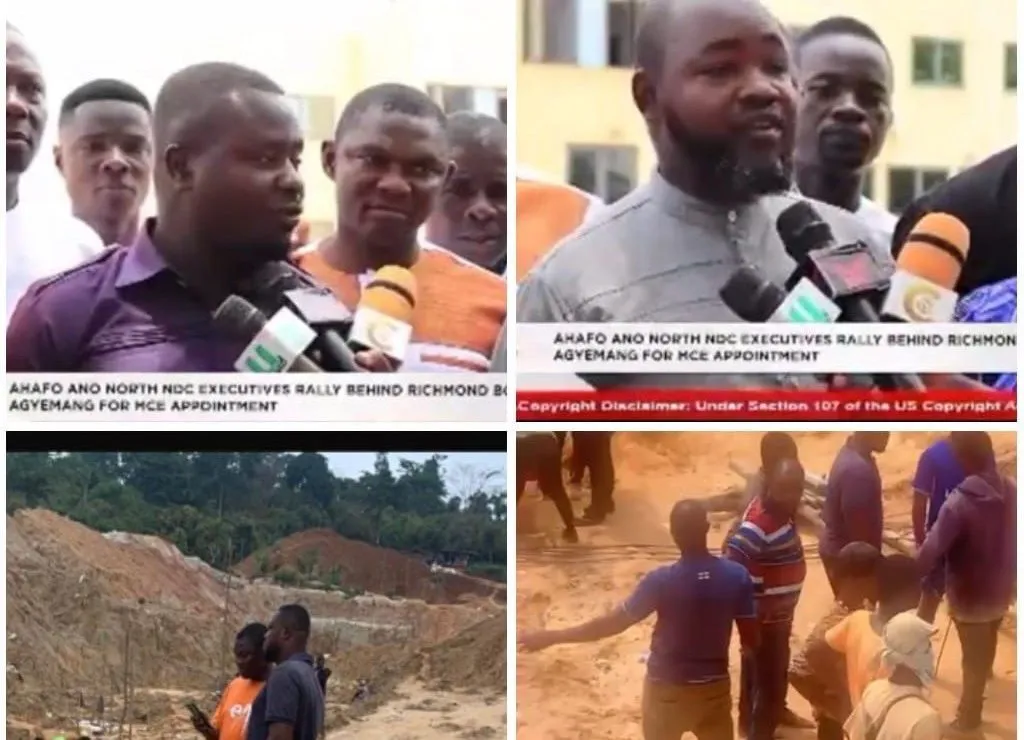 Concerned NDC Youth of Ahafo-Ano North reject NDC Executives’ attempt to endorse galamsey-linked MCE aspirant