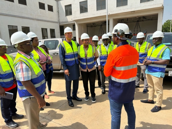 GWL MD inspects water treatment plants to address production shortfalls