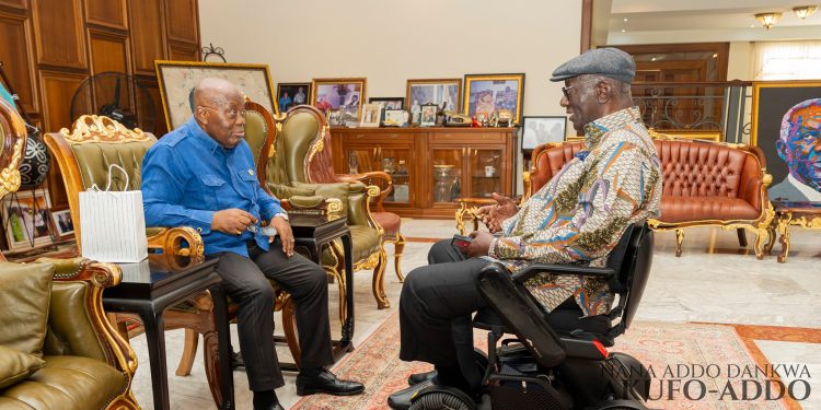 Akufo-Addo and Kufuor reunite during Easter