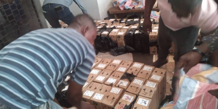 Volta Regional Police intercept ammunition on Accra-Benin bound bus