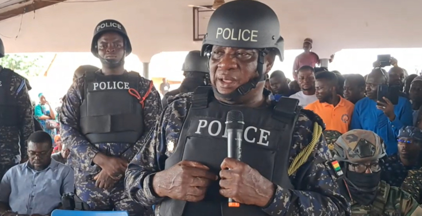 IGP seeks forgiveness from Bawku Naba over complaints about some officers, urges peace