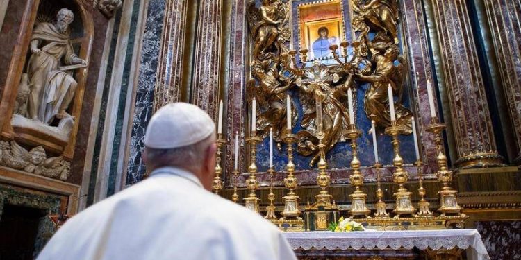 List of Popes buried at Basilica where Pope Francis asked to be buried