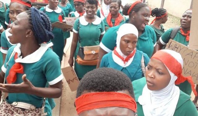Unpaid nurses and midwives threaten strike over 11 months’ arrears