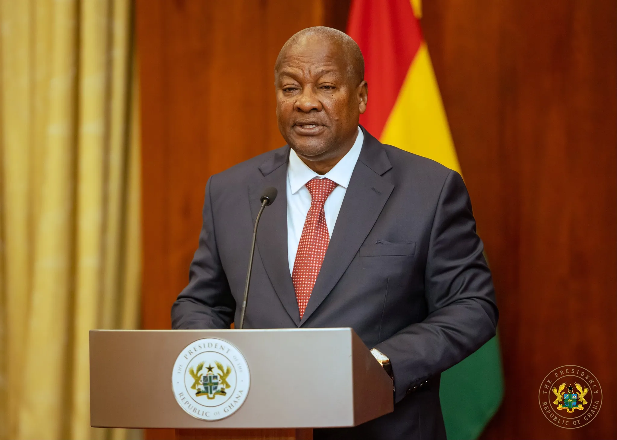 Cedi’s enhanced performance due to deliberate policy measures – President Mahama