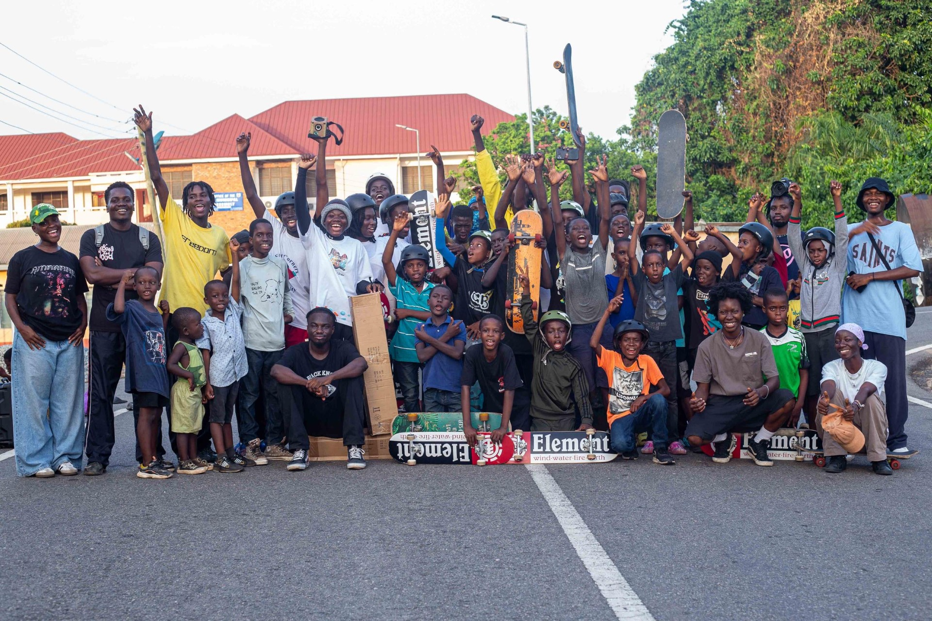 Surf Ghana empowers skaters in Volta Region