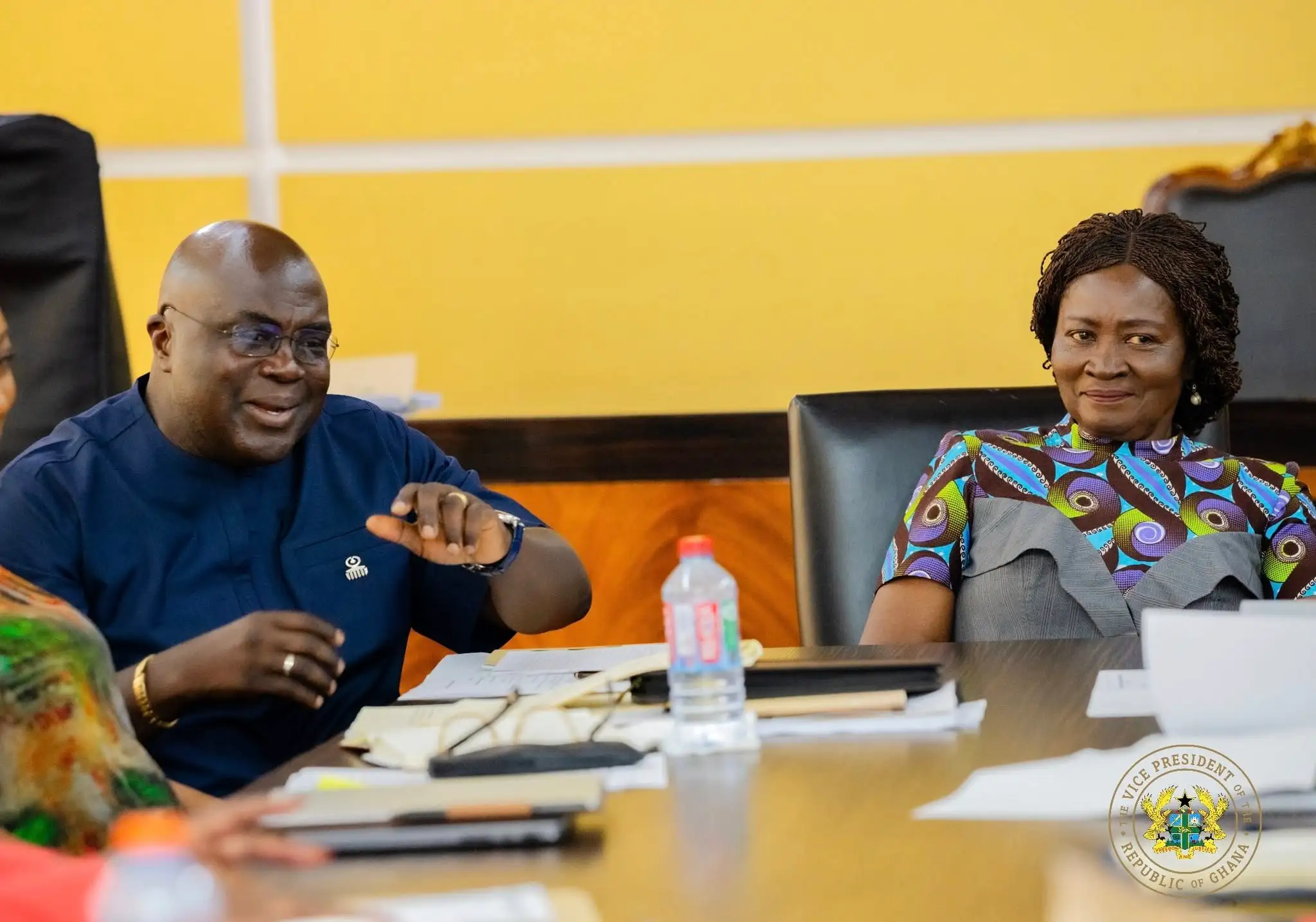 Vice President Opoku-Agyemang resumes official duties