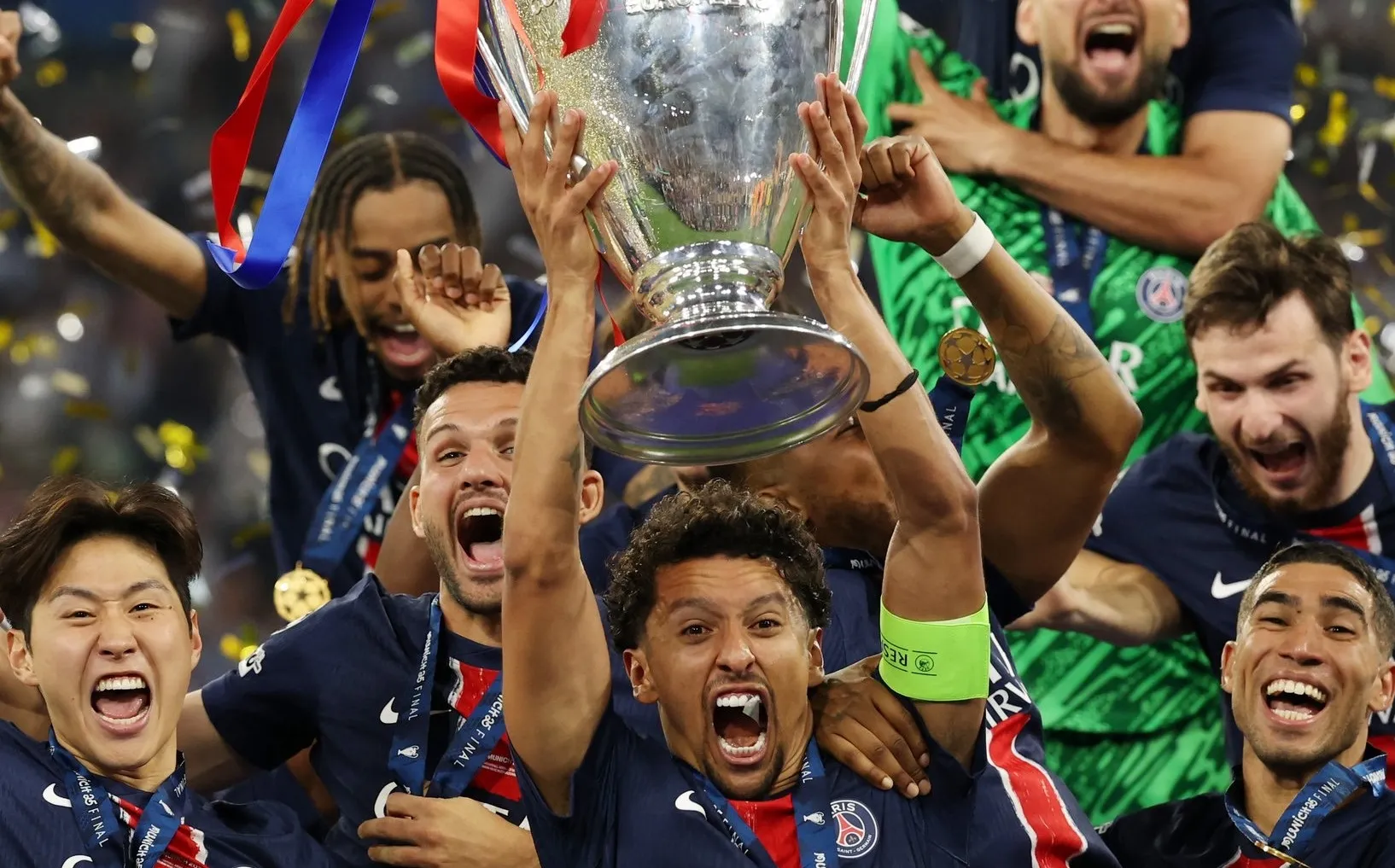 PSG clinch first Champions League title with 5-0 win over Inter Milan