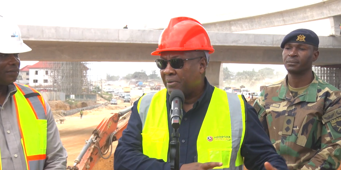 Use quality materials for Ofankor-Nsawam road project – Mahama