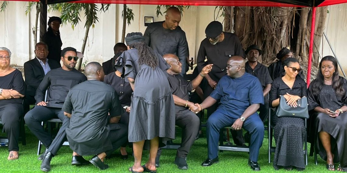 Chief of Staff, others console Rawlings family over Nana Konadu’s death