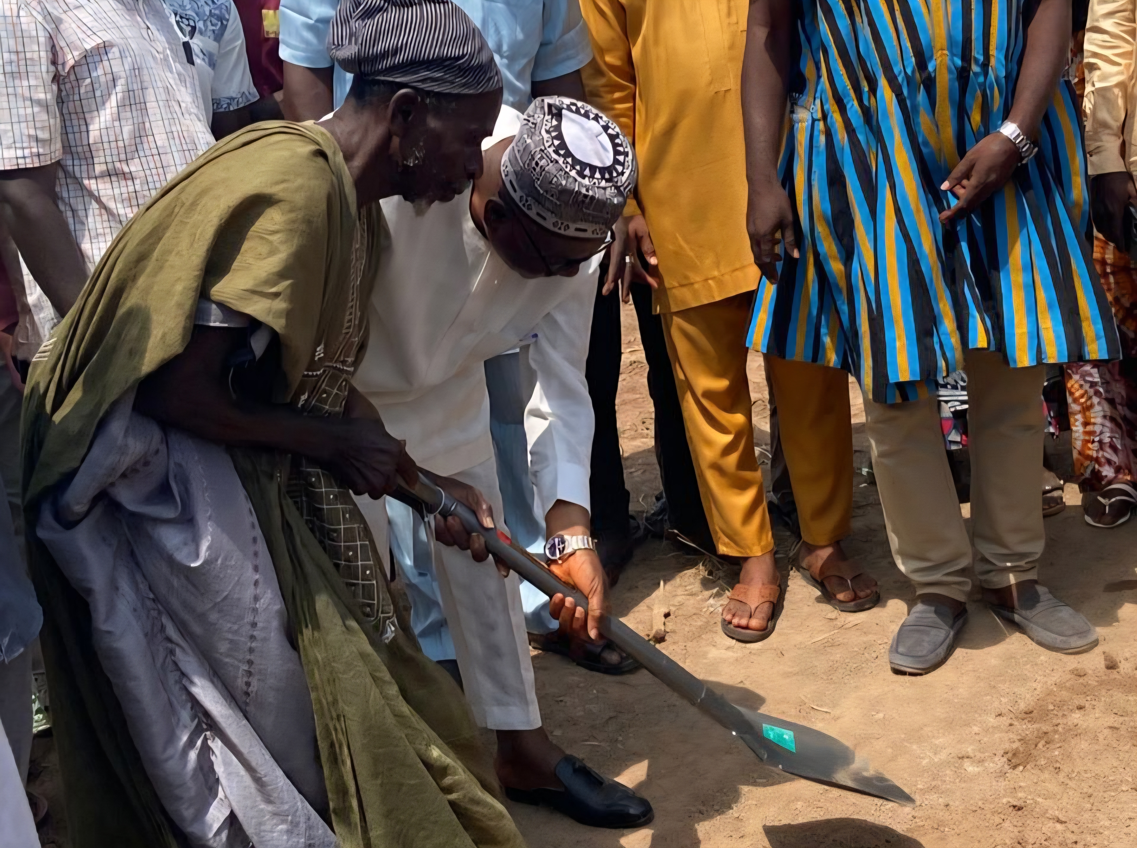 Tamale MCE cuts-sod for construction of modern CHPS compound at Kudula