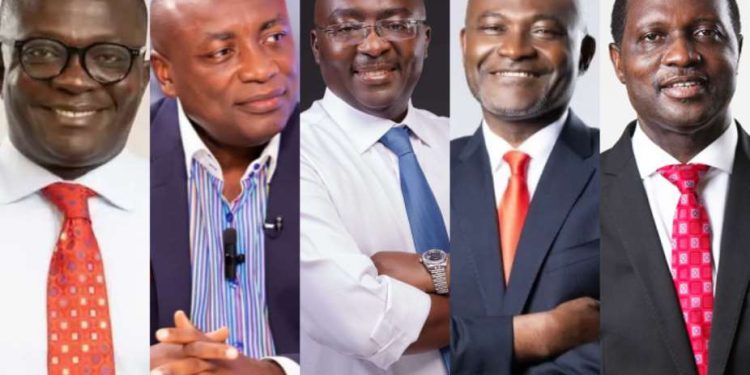NPP Flagbearer race: Ken Agyapong takes top spot, Bawumia third on ballot paper
