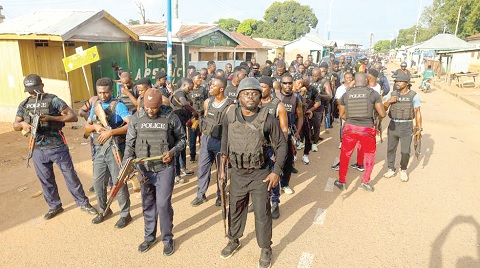 IGP’s Special Operations Team embarks on combat walk in Bole