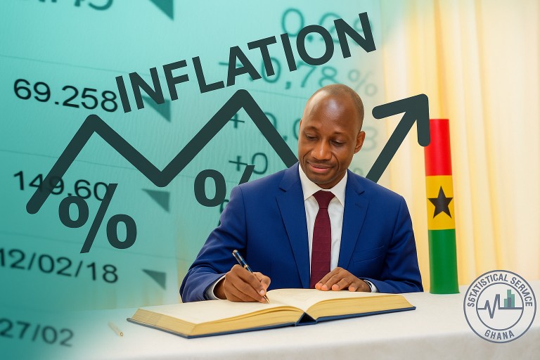 Ghana’s inflation falls to 8% in October, lowest in four years
