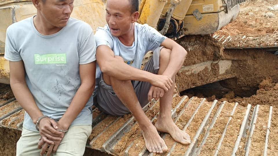 NAIMOS arrests two Chinese Nationals in Subri river galamsey operation