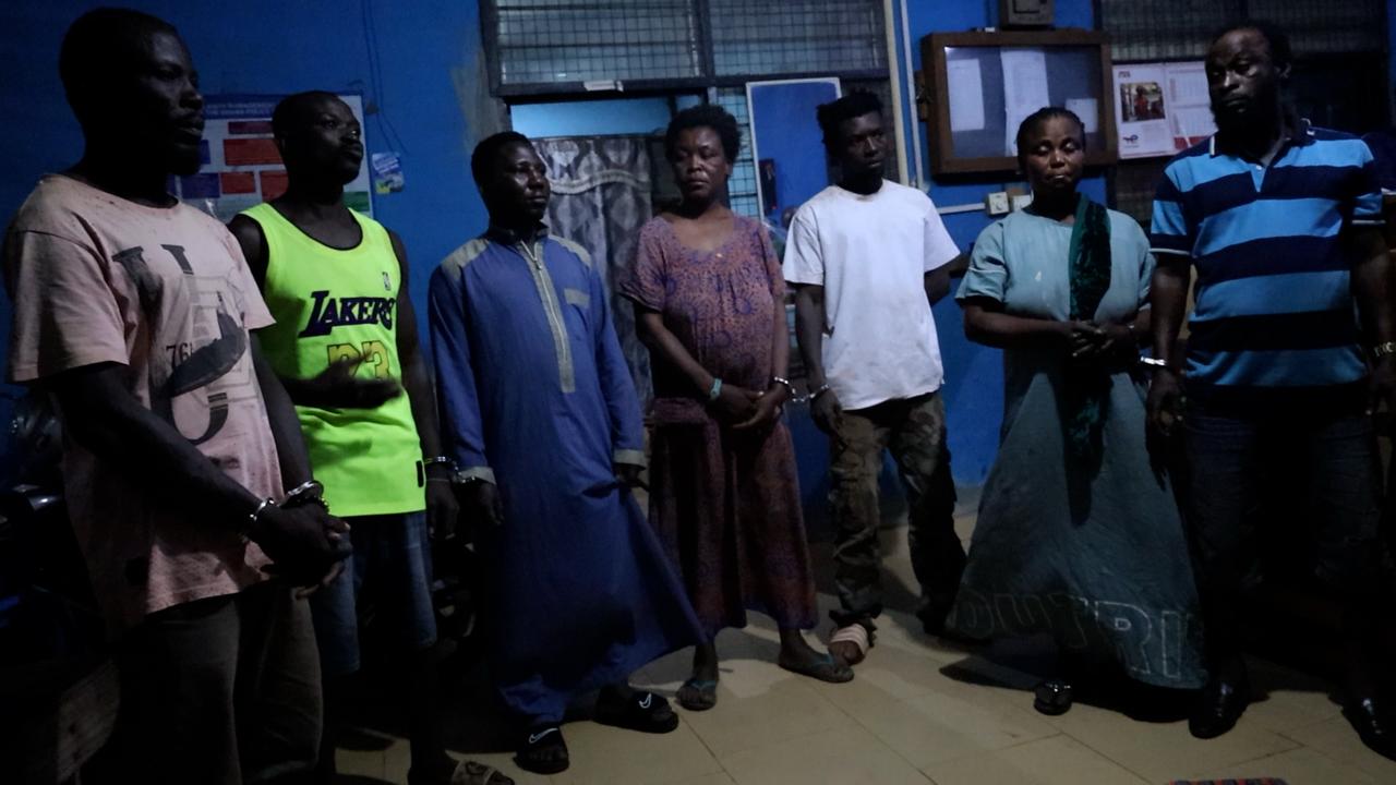 IGP Special Operations team intensifies security operations in Tamale, arrests multiple drug suspects
