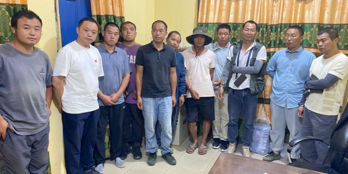 Galamsey: 11 Chinese, 10 Ghanaians arrested in Yakombo Forest