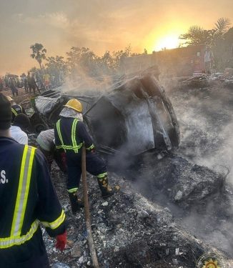 GNFS rescues 26 after multi-vehicle crash near Kintampo Waterfalls