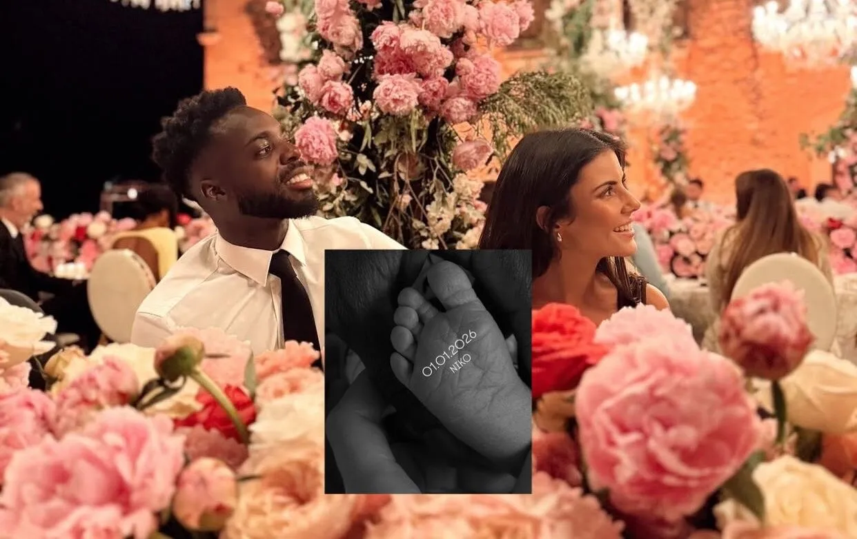 Black Stars forward Iñaki Williams welcomes first  child with wife Patricia Morales