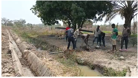 Gbache community appeals for support to complete irrigation Canal