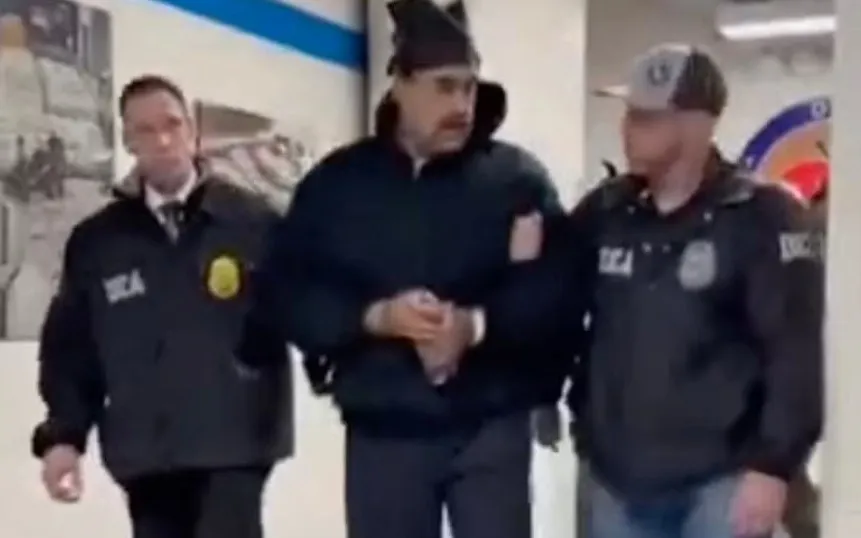 Maduro in custody at New York detention centre as Trump says US will ‘run’ Venezuela