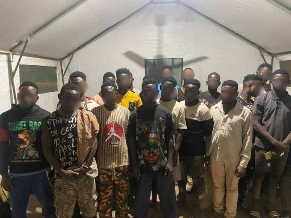Police arrest 22 foreign nationals over illegal mining activities