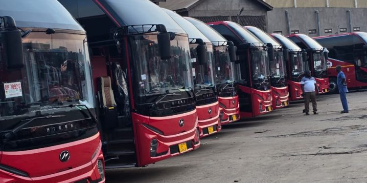 VIP Jeoun Transport commissions 35 new executive buses