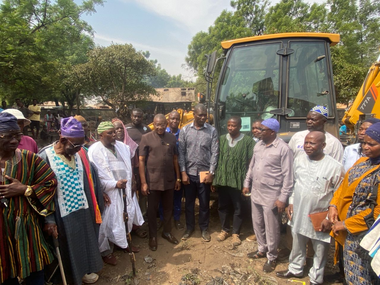 Tamale Mayor launches construction of underground Water storage tank at Abattoir