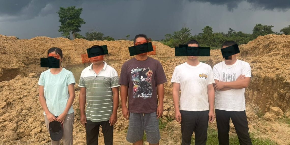 Eastern Region: Five Chinese nationals arrested for galamsey