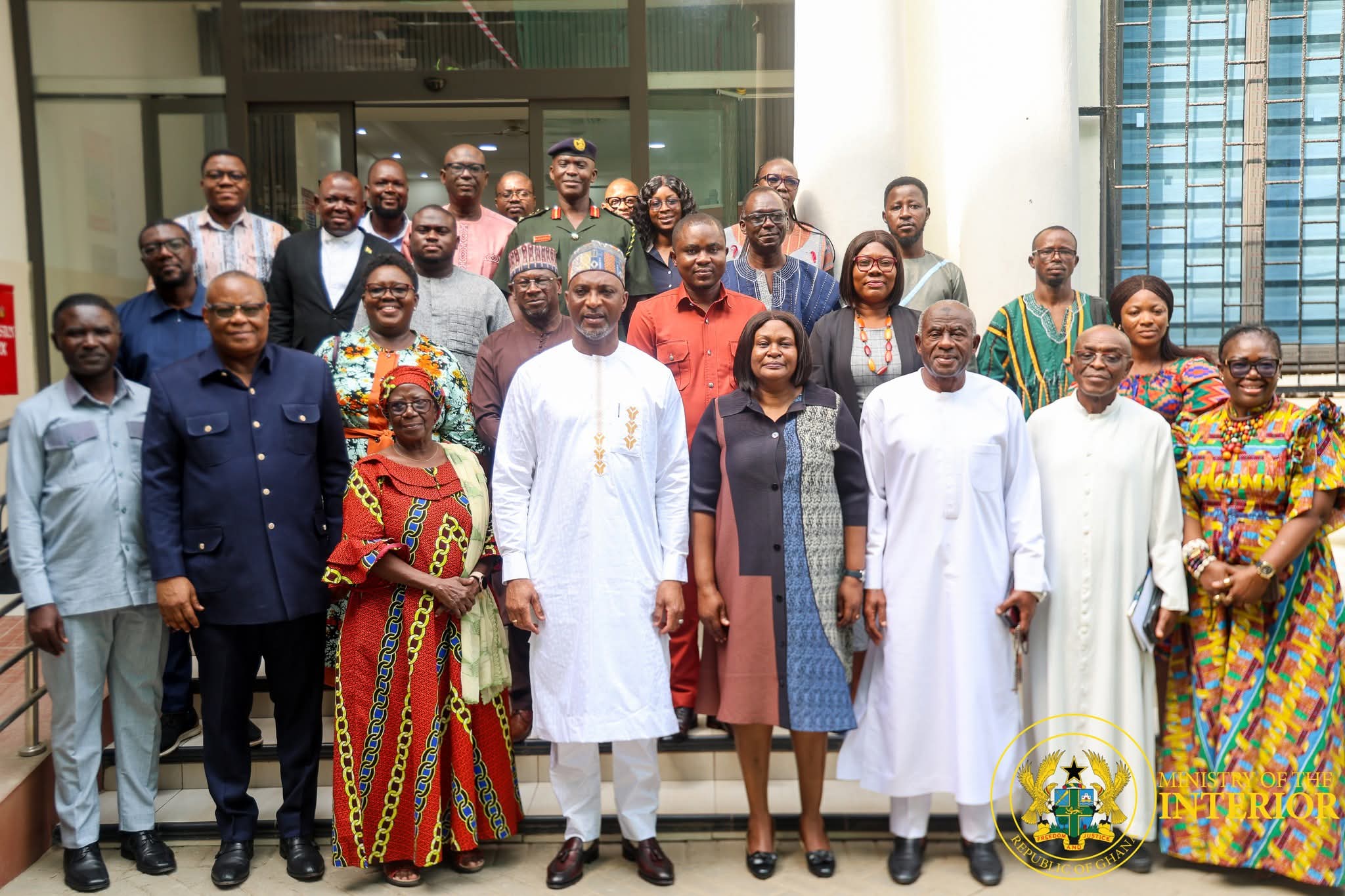 Muntaka receives final report of Gbenyiri Mediation Committee