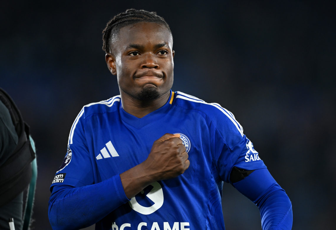 Ghana winger Fatawu Issahaku scores for Leicester City