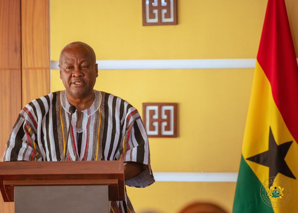 Mahama to seek parliamentary approval for sale of public lands
