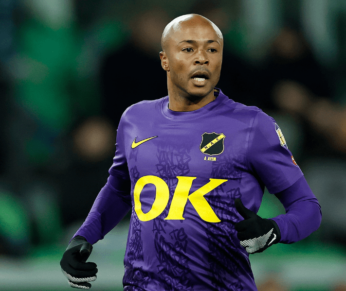I am not retiring now, says Ghana and NAC Breda forward Andre Ayew