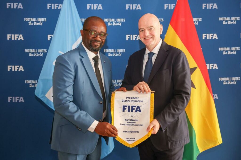 FIFA President Gianni Infantino marks 10 years with strong praise for Ghana football progress