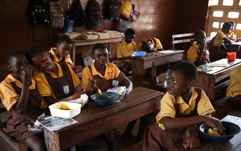 Gov’t pays school feeding caterers 2025/26 first term feeding grant