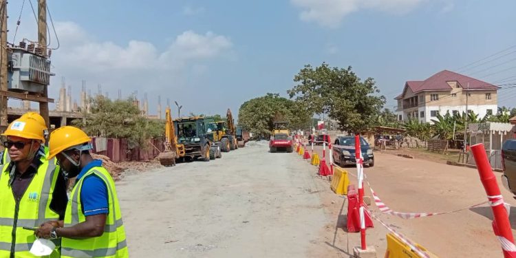 Contractor begins 8.6km Pantang–Abokobi road upgrade