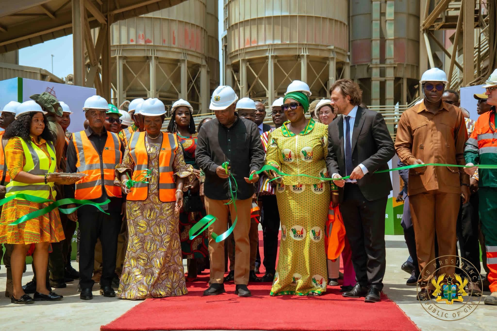 President John Mahama commissions world’s largest Calcined Clay Cement plant at Tema