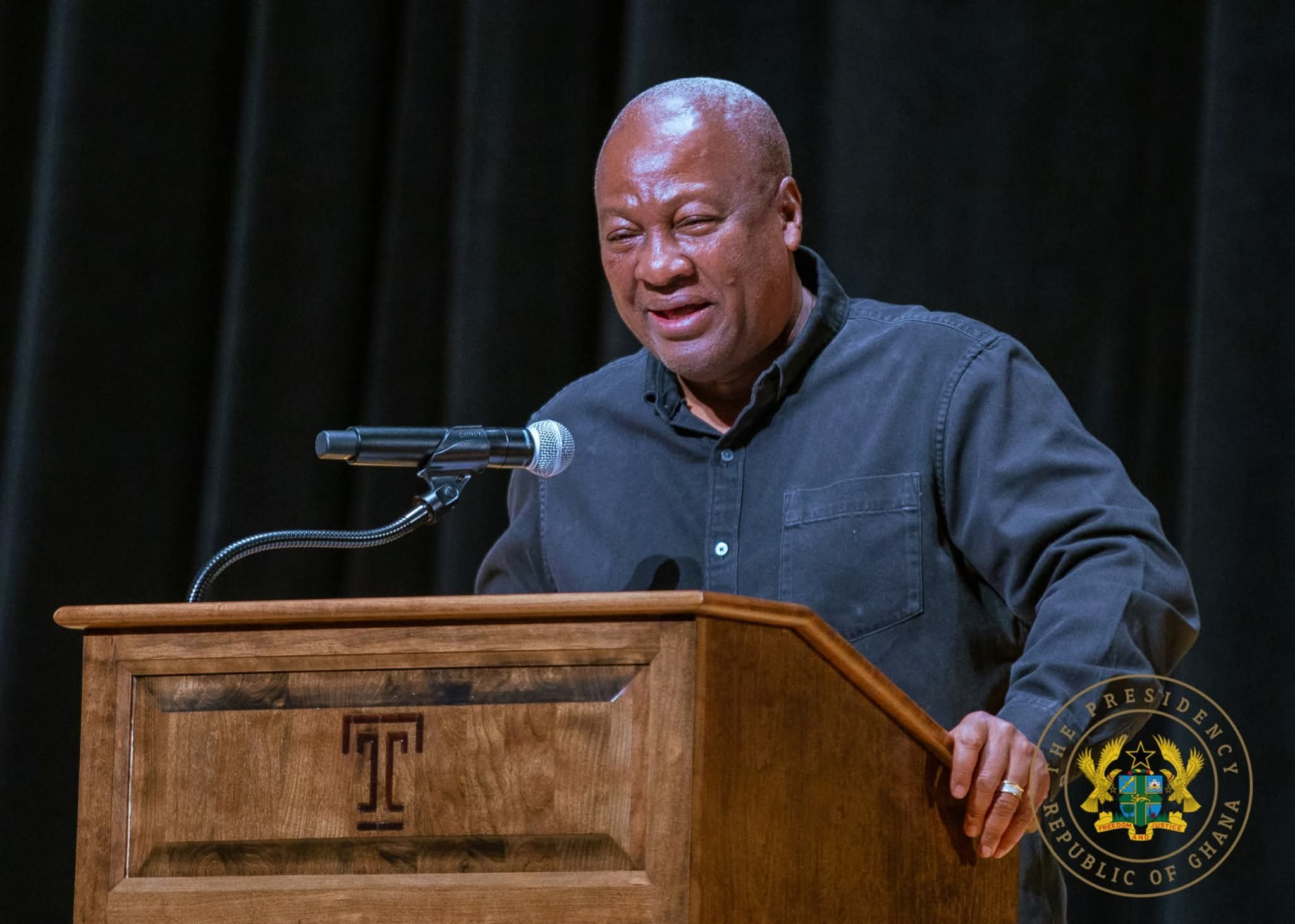 President Mahama reaffirms commitment to diaspora engagement in Philadelphia