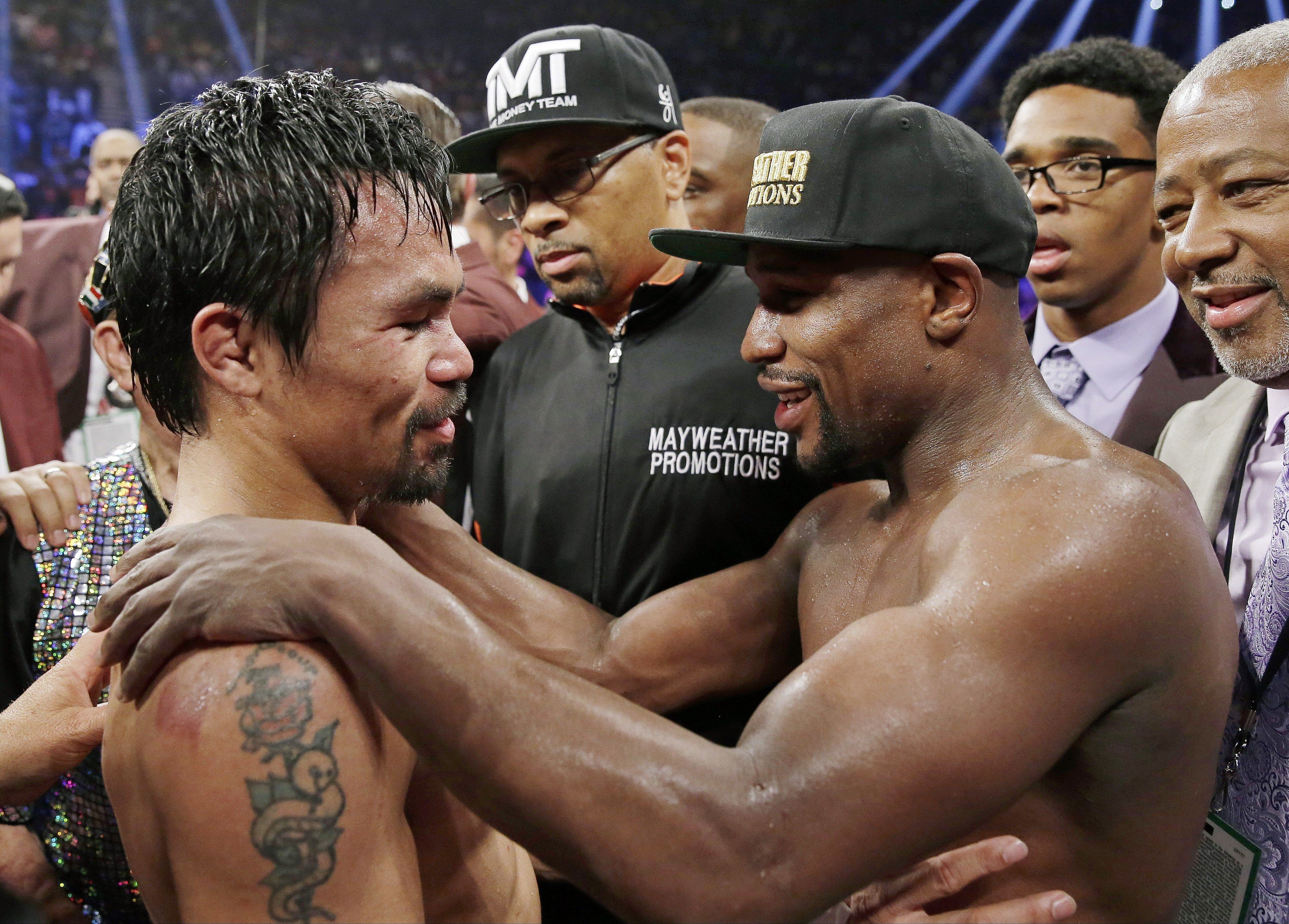 Mayweather to fight kickboxer before Pacquiao rematch