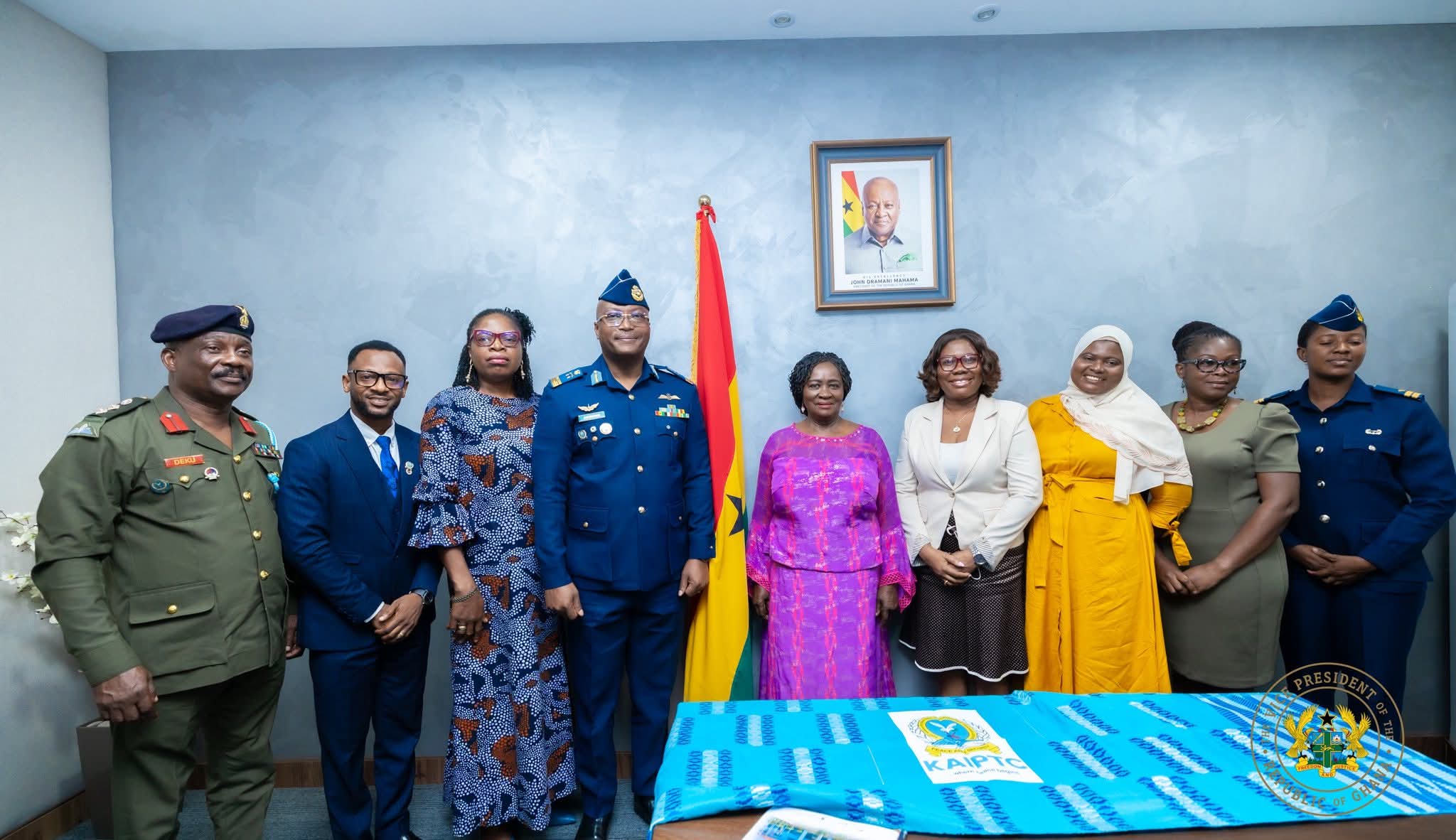 Vice President lauds Kofi Annan International Peacekeeping Training Centre