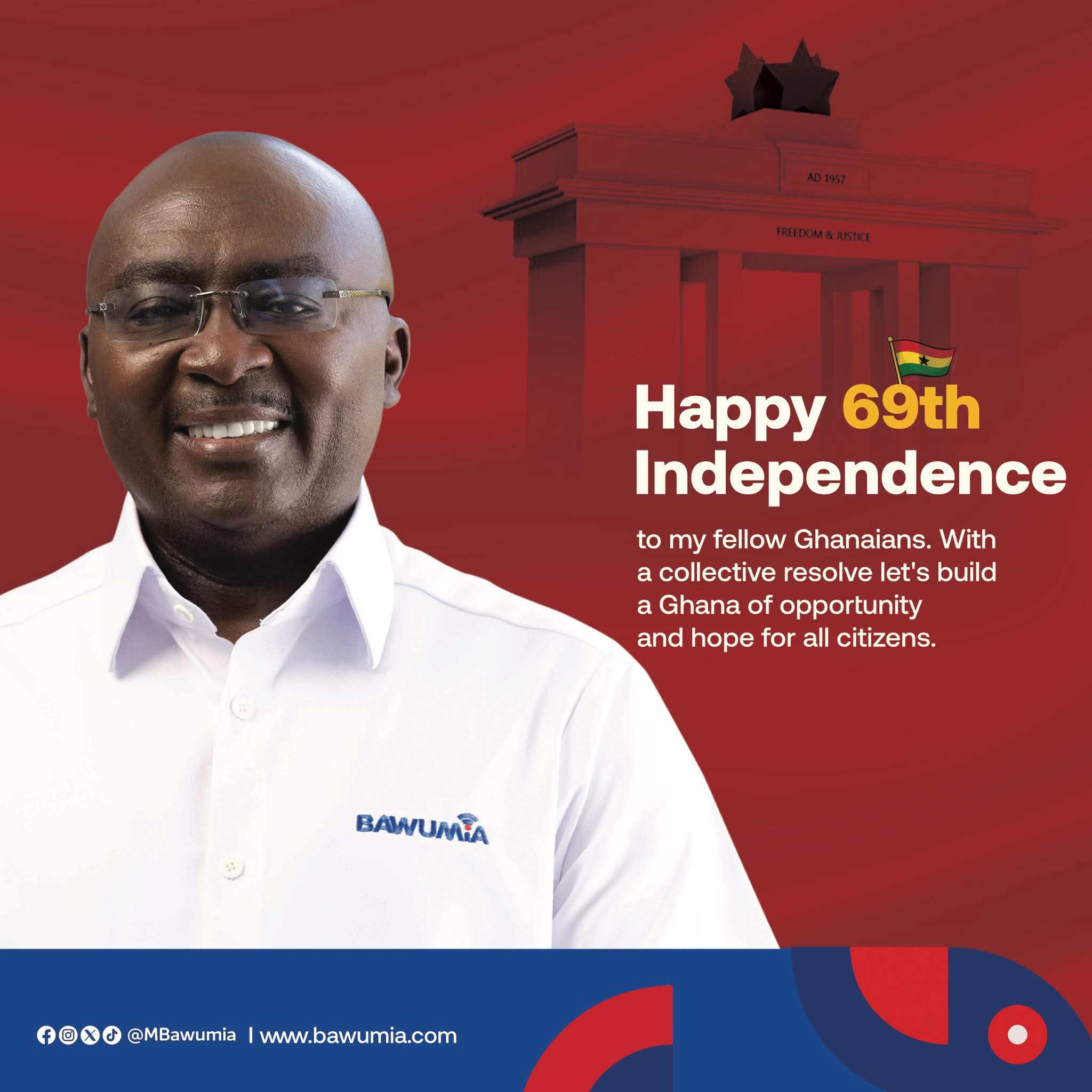 Bawumia: Let’s build a Ghana of hope for all citizens
