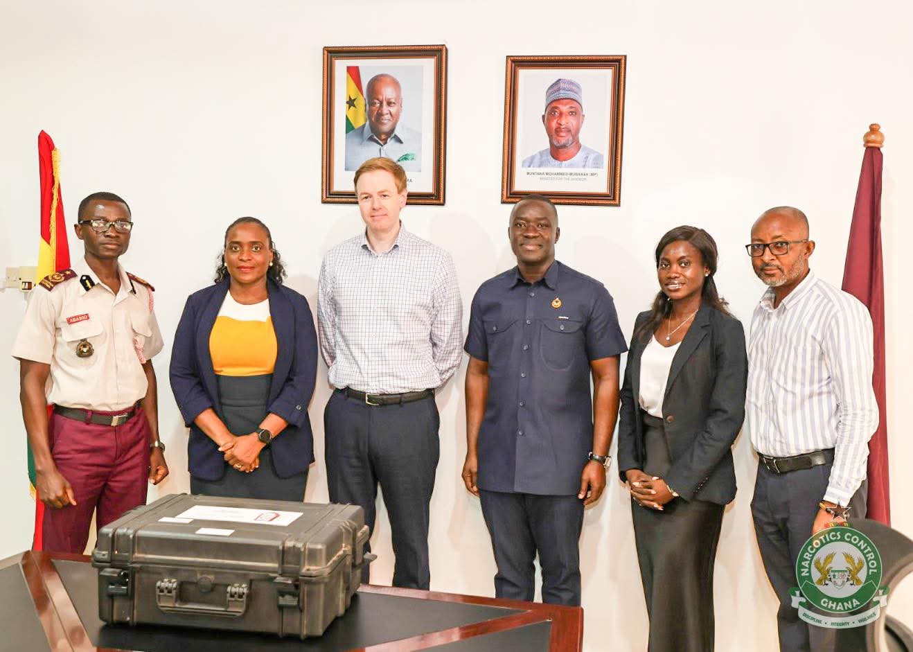 UK donates advanced drug detection device to boost Ghana's anti-narcotics fight