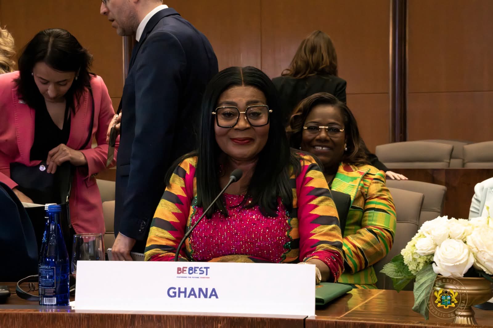 Mrs Mahama supports global child protection in digital age at Mrs Trump’s summit