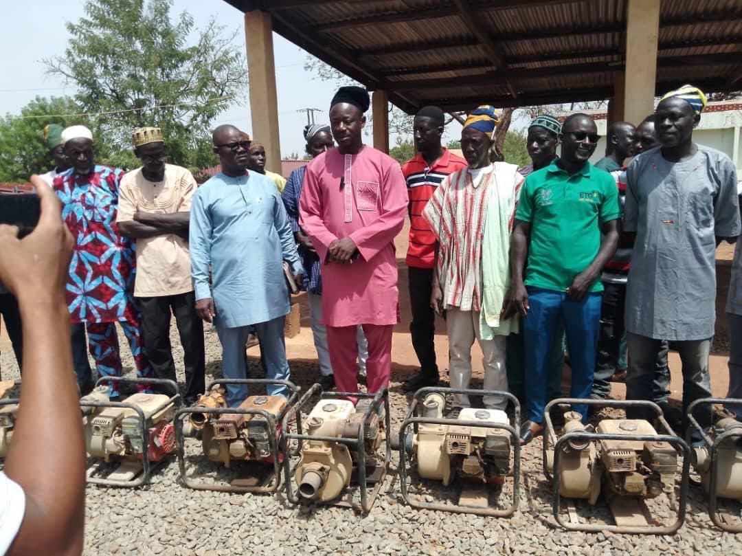 Savelugu MCE donates 600 dual desks, 10 Water pumping machines to support Education, Agriculture
