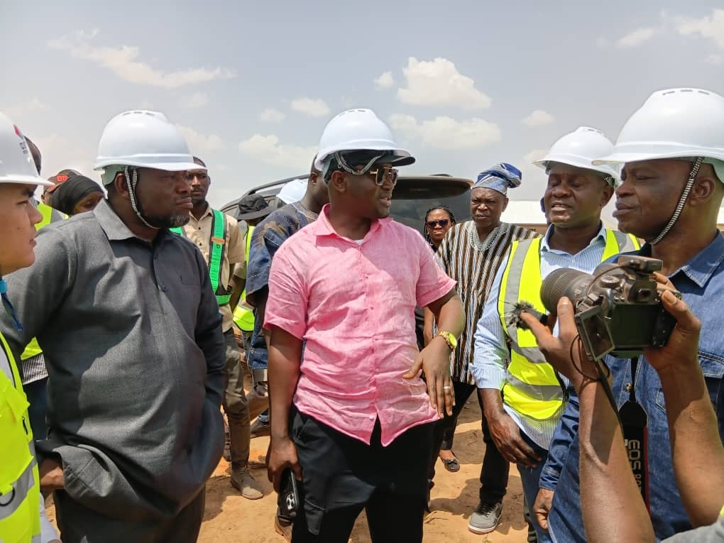 Deputy Roads Minister Inspects Big-Push Road Projects in Tamale