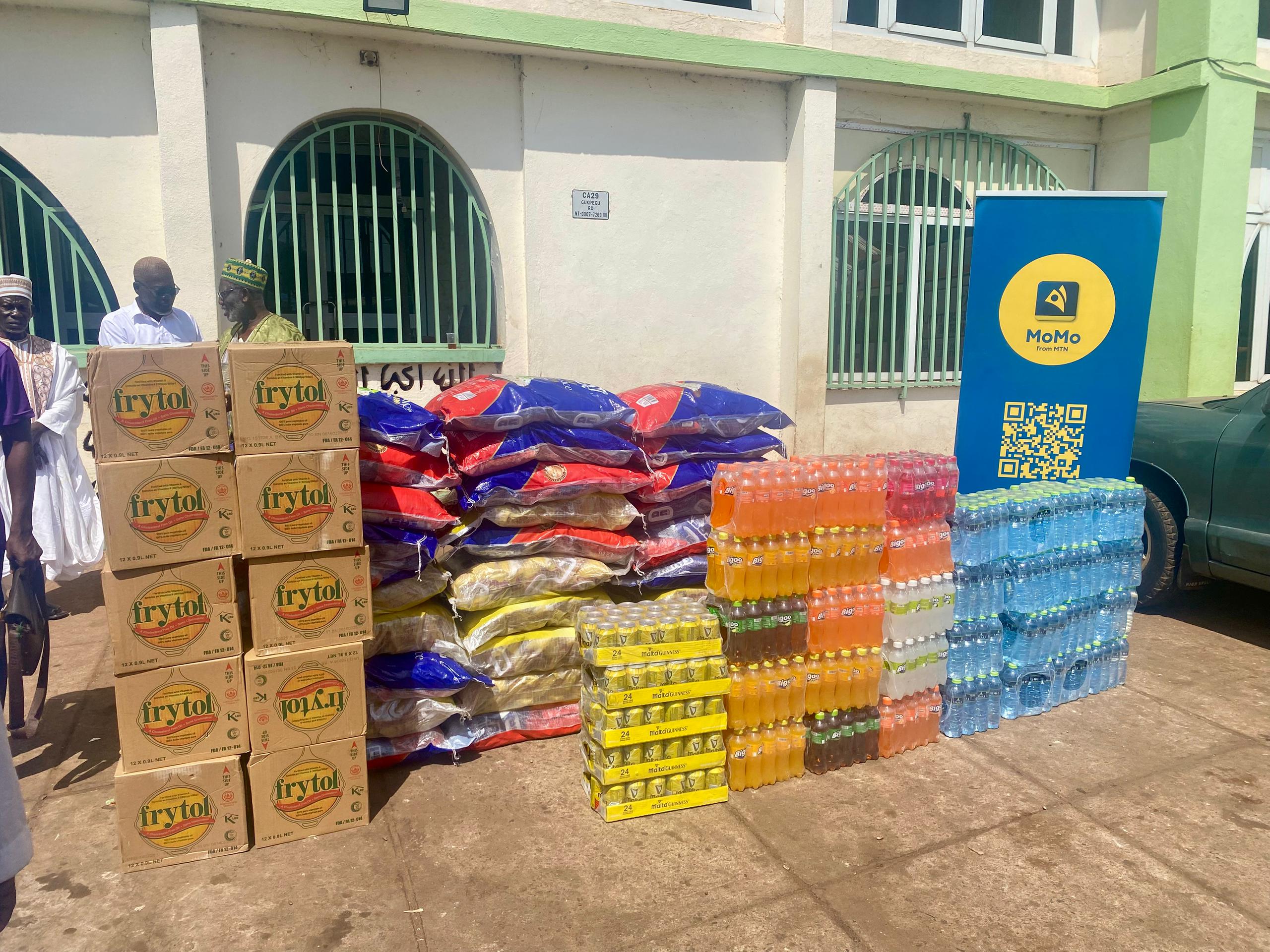 MTN Ghana donates to Northern Regional Chief Imam ahead of Eid-ul-Fitr celebration