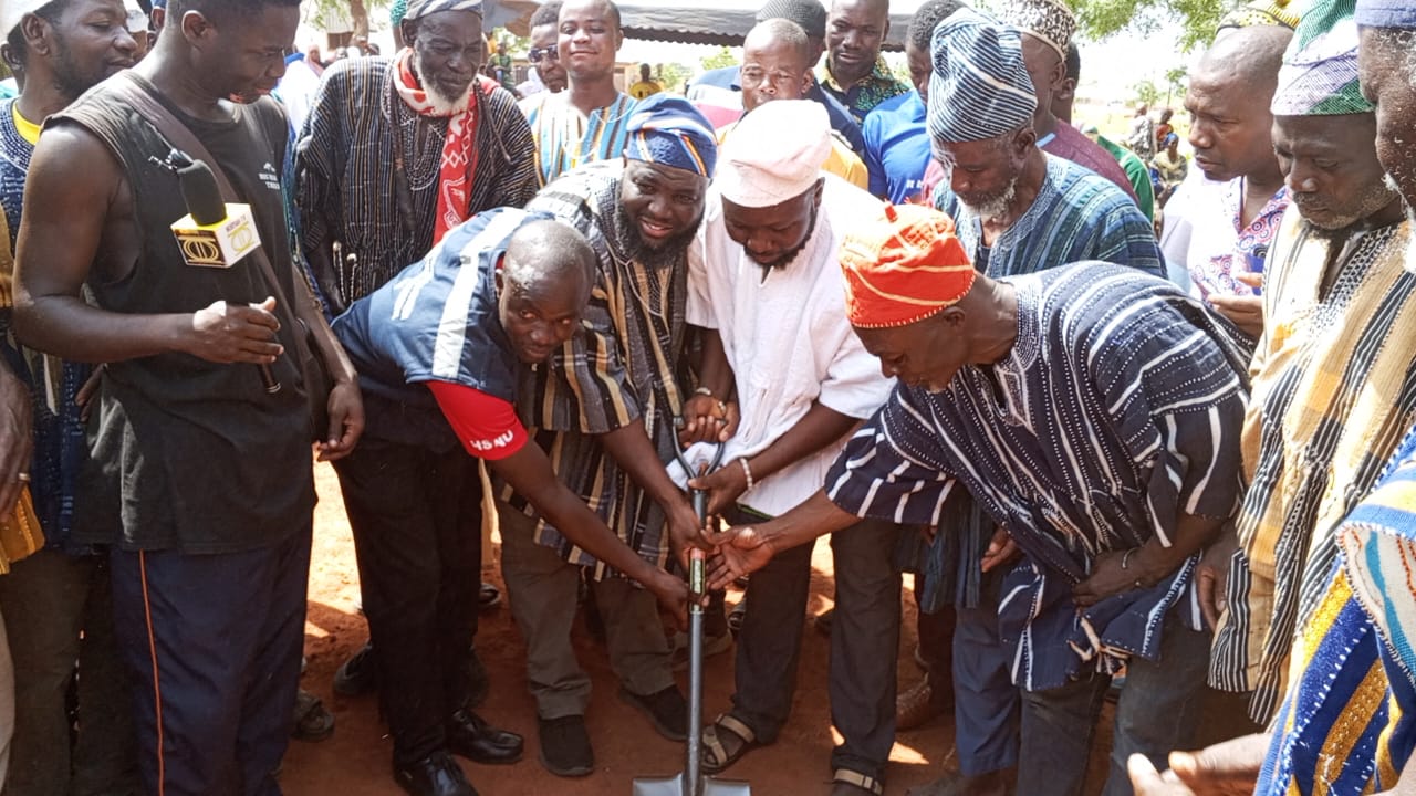Nalerigu/Gambaga MP Cuts Sod for Nagboo Health Centre, Inspects Ongoing Projects